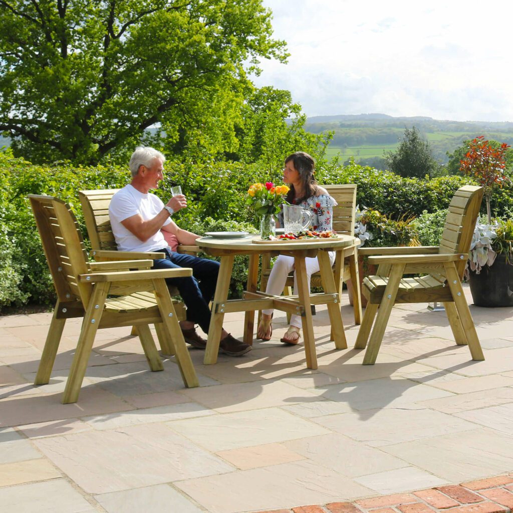 Freya Round Dining Set 5027003008890